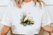 Watercolor Animals Garden Illustrati, an Illustration by Libby Wishes (Thumbnail 5 of 7)