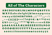 CS Calika Drawn, a Serif Font by Craft Supply Co. (Thumbnail 8 of 8)