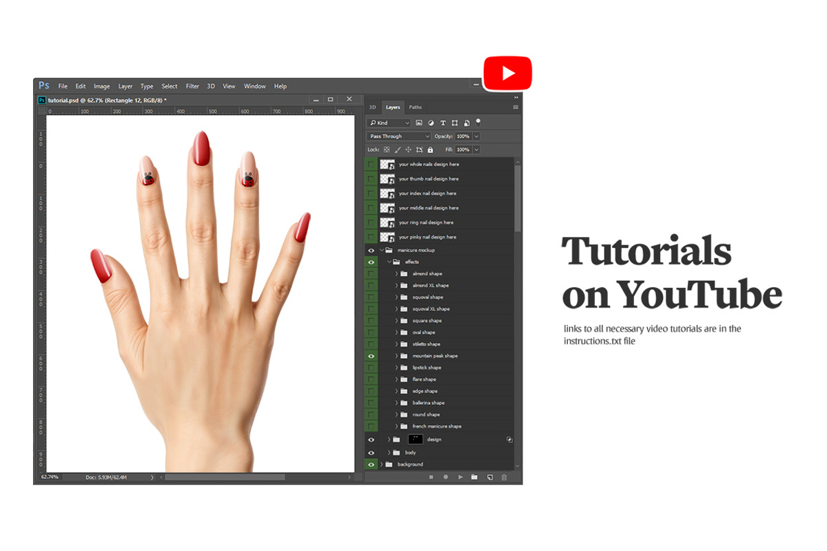 Nail Mockup Creator, a Mockup by rebrandy (Photo 9 of 10)