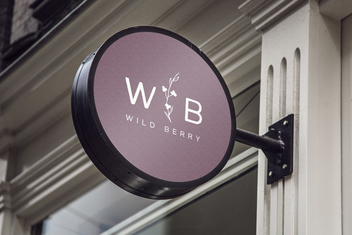 Wild Berry Logo Template Brand Kit, a Branding & Logo Template by CreativeWilderness (Photo 9 of 9)