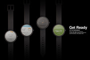 Smartwatch Mockup, an Android Mockup by Evan Molina (Thumbnail 2 of 3)