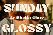 Glare - Retro Display Typeface, a Font by Annivers Type (Thumbnail 3 of 10)