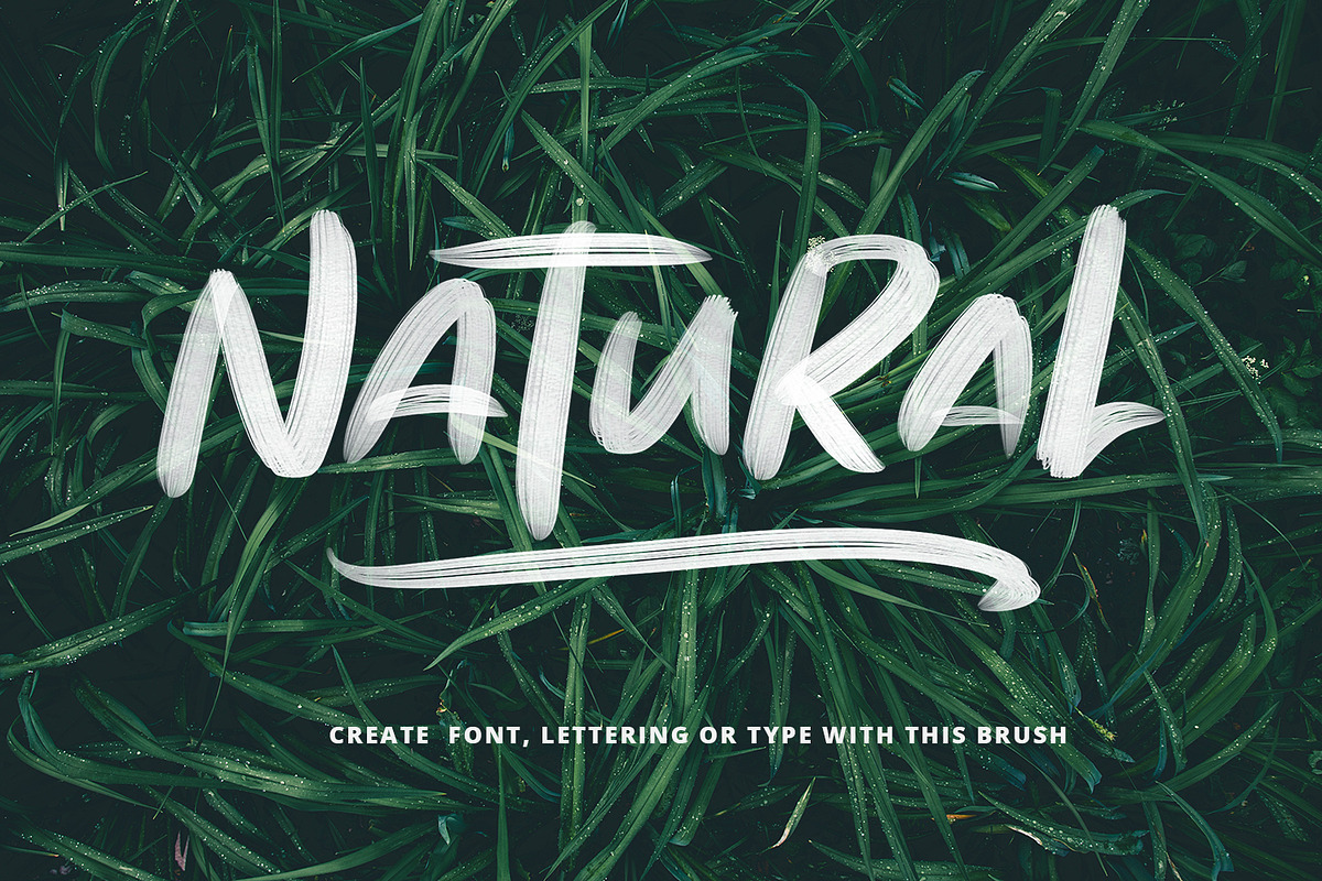 SVG Font Brushes preview 3