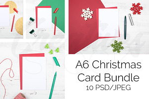 A6 Christmas Card Bundle
