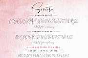 Sonneta Script, a Script Font by DISTRICT 62 STUDIO (Thumbnail 13 of 14)