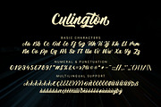 Culington – Stylish Script Typefce, a Script Font by NURF Designs (Thumbnail 3 of 10)