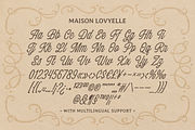 Maison Lovyelle, a Handwritten Font by Abbasy Studio (Thumbnail 4 of 11)