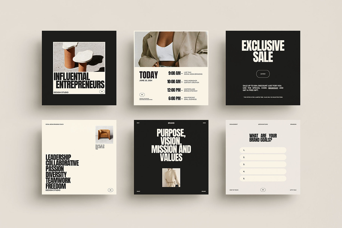 Social Media Branding Coach (III), a Social Media Template by Moscovita Studio (Photo 12 of 18)