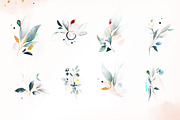 Watercolor art collection, an Object Graphic by Lisima (Thumbnail 9 of 14)