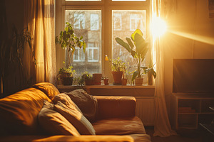 Soft afternoon sunlight brightens a, a Photo by Iftikhar Alam
