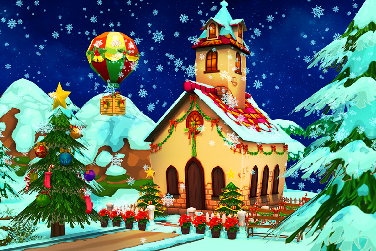 Cartoon Christmas Farm, an Environmental 3D Model by Souchenki (Photo 8 of 29)