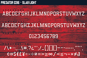 Predator 0316 - Full Family, a Sans Serif Font by Eargle Design, LLC (Thumbnail 19 of 20)