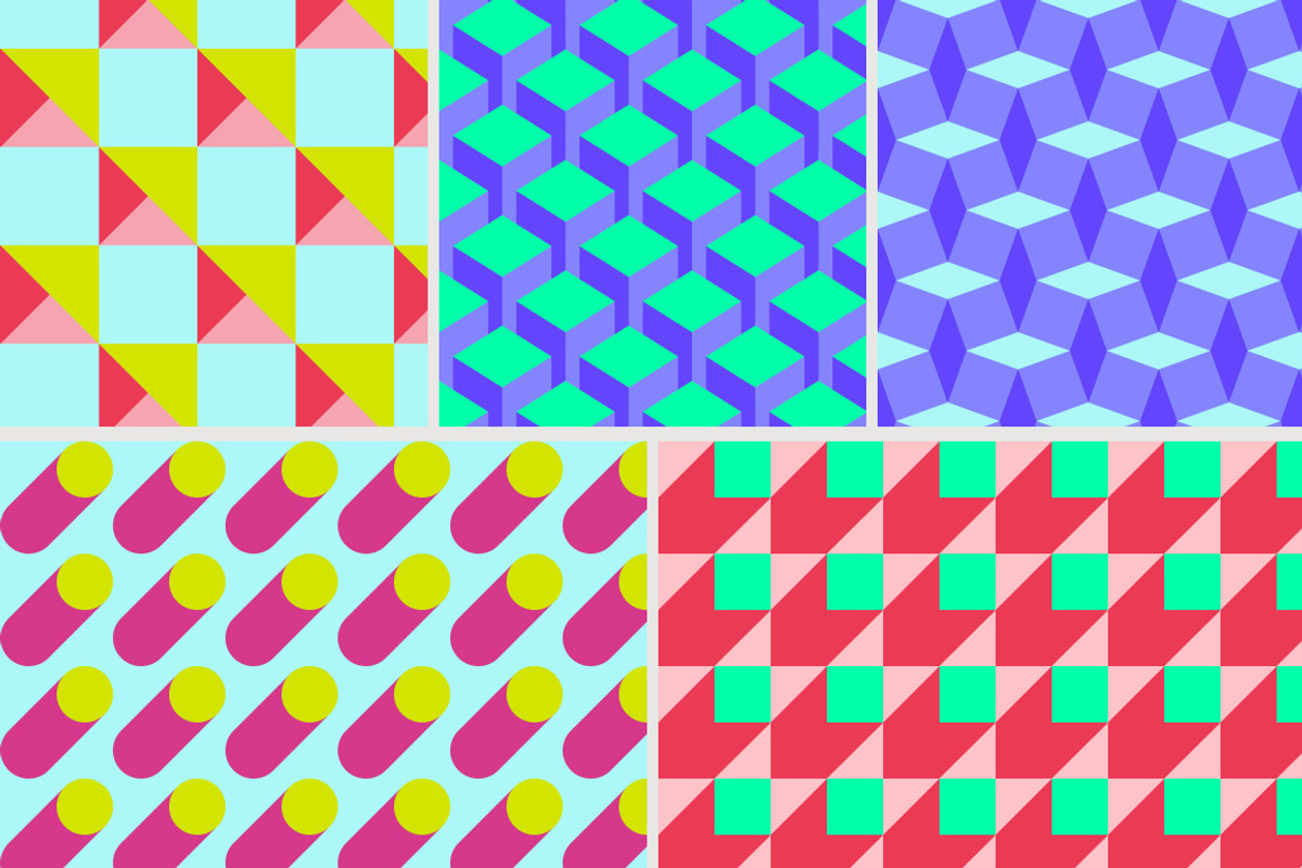 Brutal Geo Patterns, a Pattern Graphic by Pulpixel Design (Photo 8 of 15)