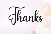 Cutebaby | Script Font, a Handwritten Font by Scratchones (Thumbnail 9 of 9)