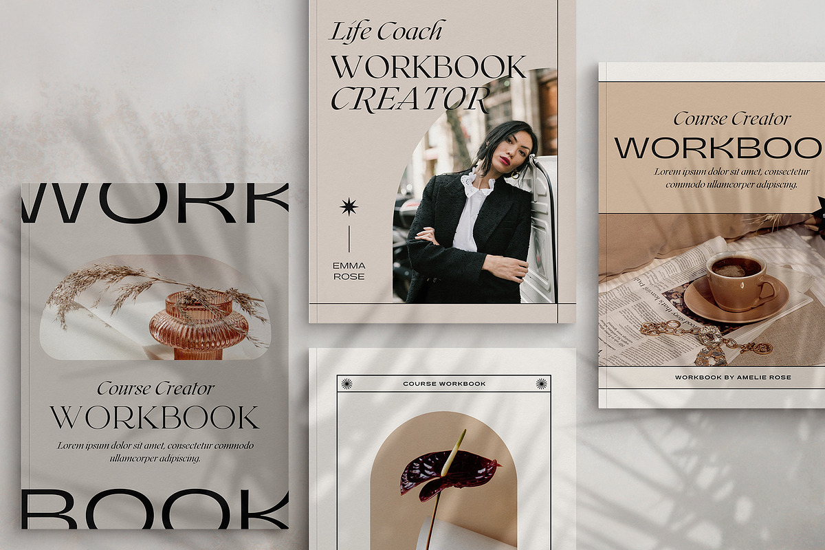Aesthetic Workbook Template CANVA, a Brochure Template by Studio Loire (Photo 4 of 18)
