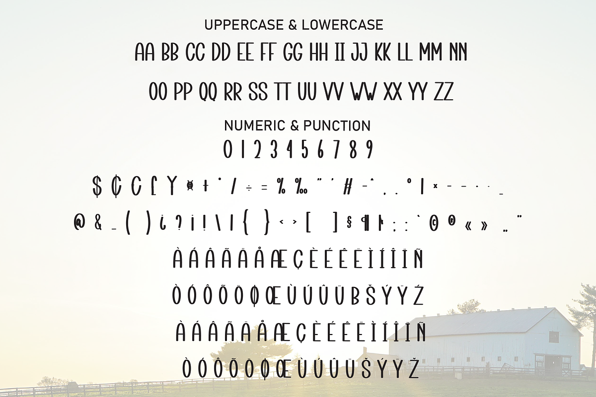 Farmhouse | Script Font, a Script Font by Scratchones (Photo 7 of 8)