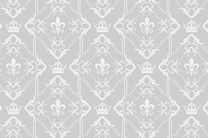 Damask Wallpaper Vector Art