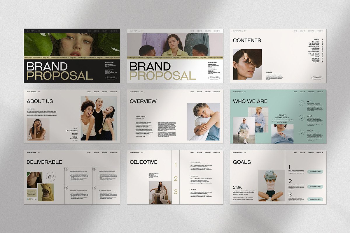 Brand Strategy | CANVA, a Presentation Template by evgenystudio