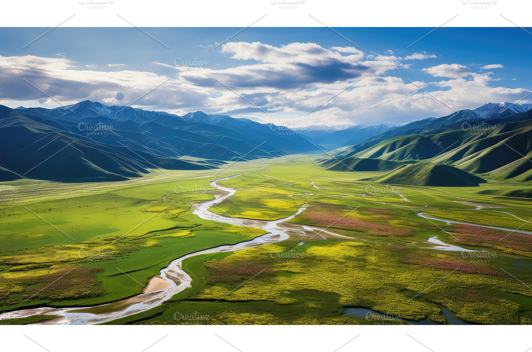 cliff hanging valley landscape ai, a Background Photo by pikepicture