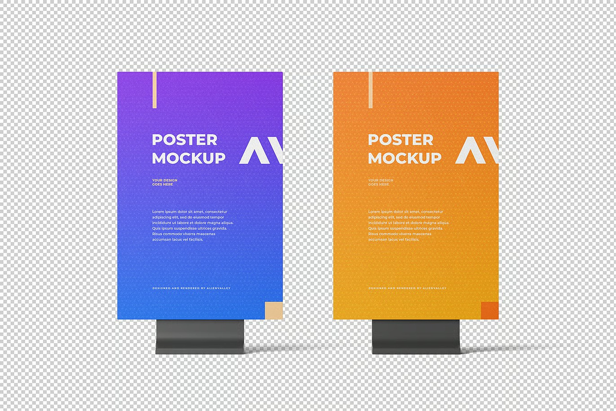 Poster Mockup, an Advertising Mockup by zpackcreative (Photo 4 of 4)