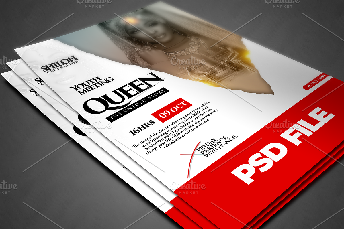 Night with the king church flyer tem, a Flyer Template by church flyer templates (Photo 1 of 2)