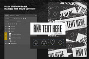 Artist Event Poster Templates, a Flyer Template by Bornx Design (Thumbnail 6 of 8)