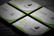 Stylish Corporate Business Card, a Business Card Template by InfinityArt (Thumbnail 2 of 4)