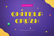 Qhitela Cruzh, a Font by Namara Creative Studio (Thumbnail 1 of 6)
