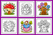 Little Garden Bold Easy Coloring, a Decorative Illustration by Coco Bloom (Thumbnail 3 of 3)