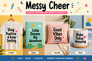 Messy Cheer – Playful Display Font, a Script Font by Wow Magic (Thumbnail 5 of 5)