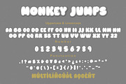 Monkey Jumps – Playful Bubble font, a Font by Bayuktx (Thumbnail 8 of 8)