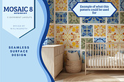 Mosaic 8, MPK00107 - Repeat Pattern, a Pattern Graphic by MissPerfectKaos (Thumbnail 3 of 6)
