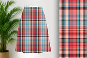 Rose Butterfly Plaid Seamless, a Pattern Graphic by Sharon Schwalbe (Thumbnail 2 of 4)