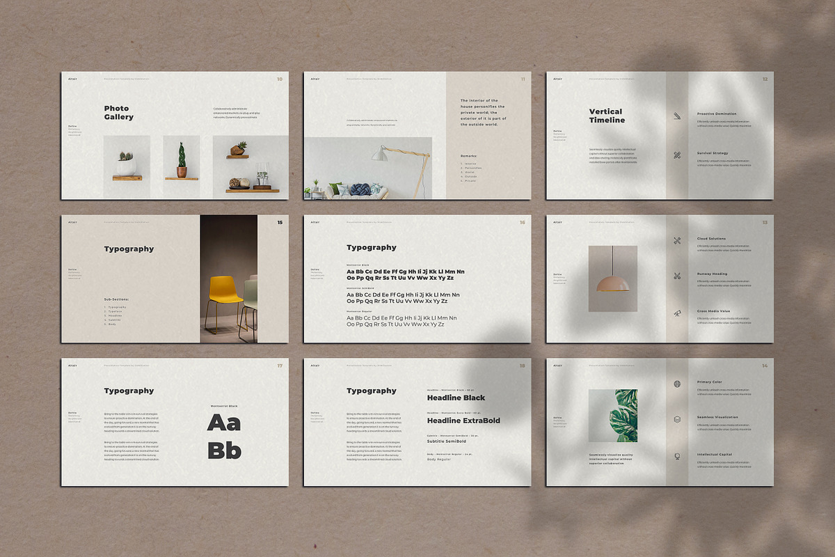 Altair Keynote Brand Guideline, a Presentation Template by SlideStation (Photo 12 of 18)
