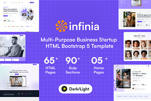 Infinia - Startup HTML Template, a HTML Template by AliThemes