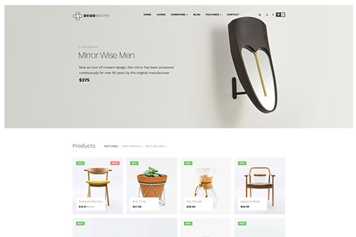 Ap Decorative Store Prestashop Theme, a Landing Page Template by apollotheme