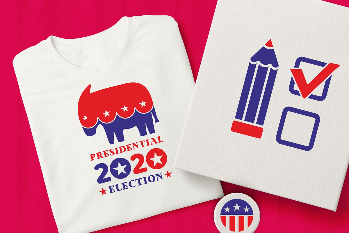 Presidential Election Design, an Object Graphic by Zoya Miller (Photo 3 of 4)