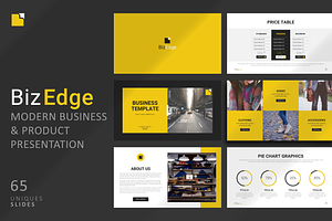 BizEdge Business PowerPoint Template, a Presentation Template by AdrianDragne