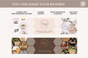 Editable ETSY shop branding kit, a Branding & Logo Template by Chakraborty Design (Thumbnail 3 of 9)