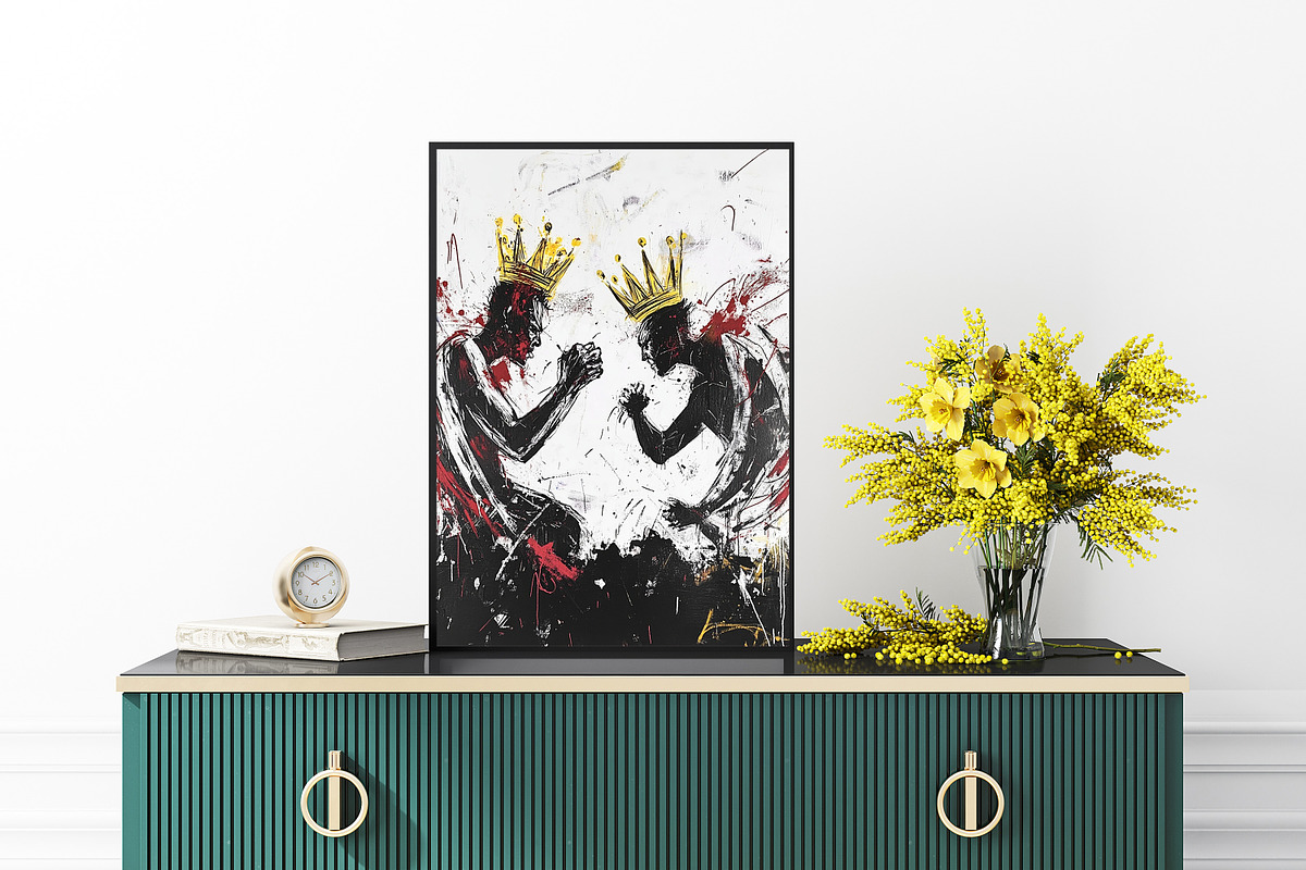 Black Noise Wall Art, a Sport Illustration by PrintablesByFranklyn (Photo 4 of 6)