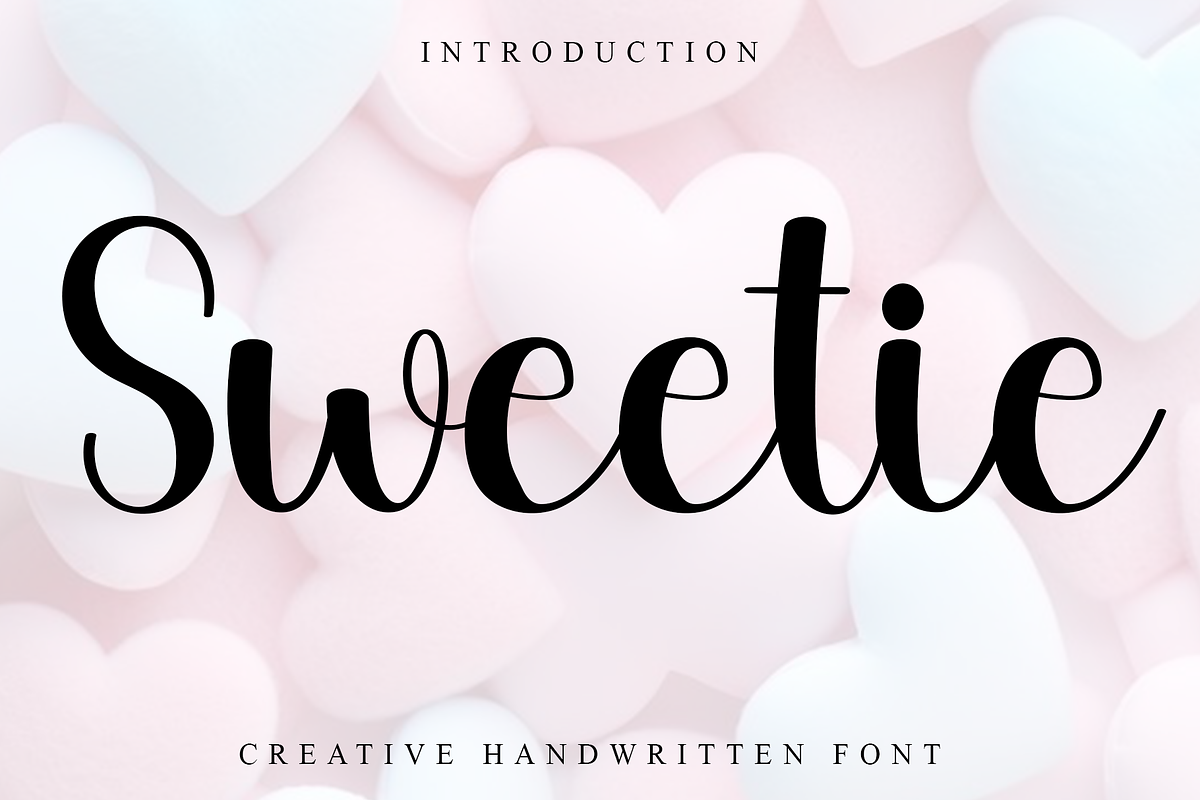 Sweetie, a Handwritten Font by InermediaSTUDIO (Photo 1 of 8)