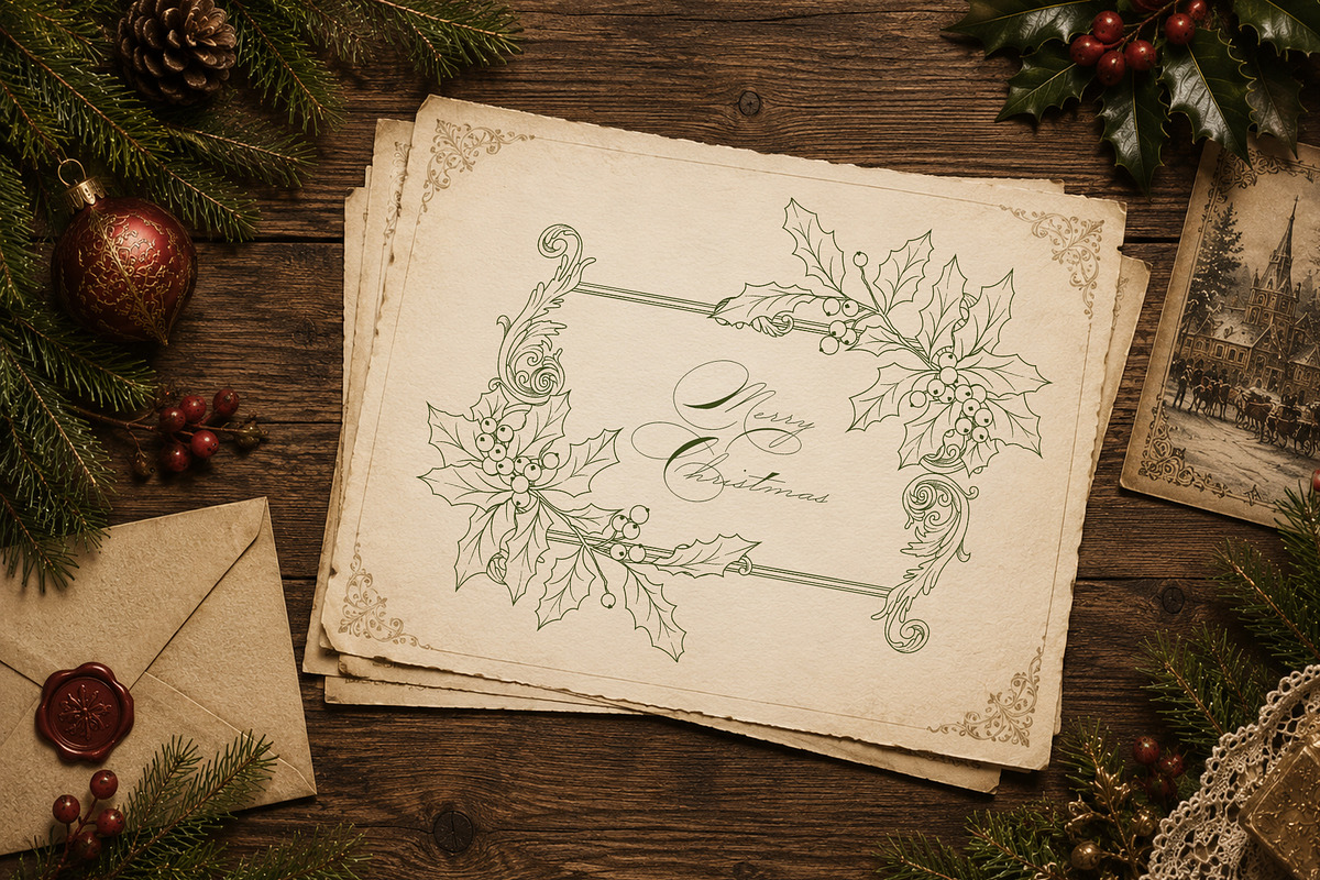 Victorian Christmas + Procreate, a Decorative Illustration by Skliarova (Photo 7 of 10)
