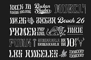 Robertson Display, a Sans Serif Font by Damelev (Thumbnail 3 of 10)