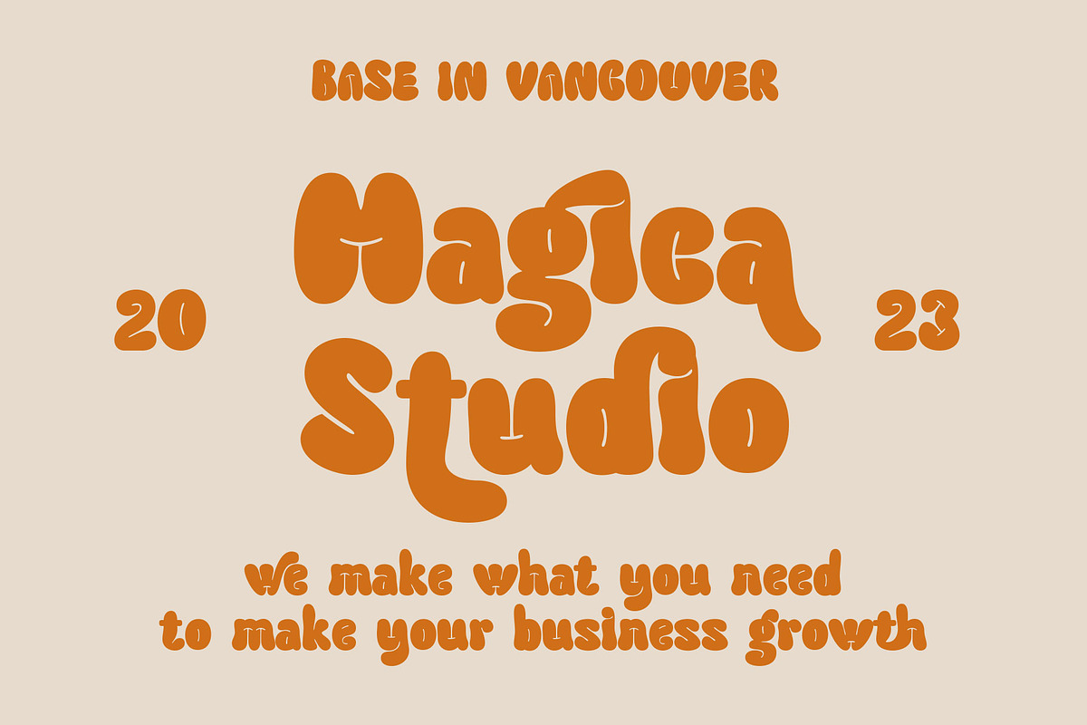 Funy Beach Retro Serif Font, a Serif Font by RantautypeStudio (Photo 10 of 14)