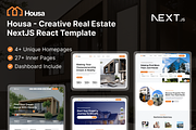Housa - Real Estate NextJS Template, a React Template by AliThemes (Thumbnail 1 of 5)