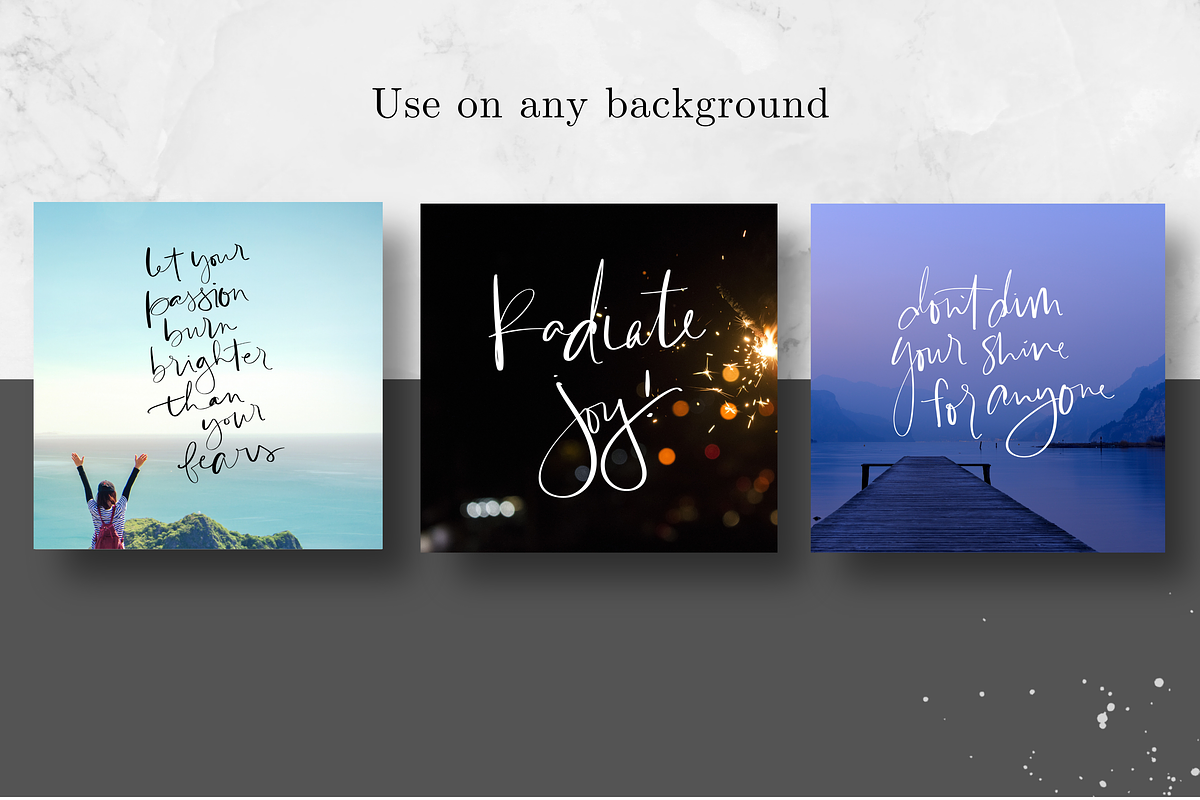 Handwritten Quotes, a Templates & Theme by Just Like White Creative (Photo 3 of 9)