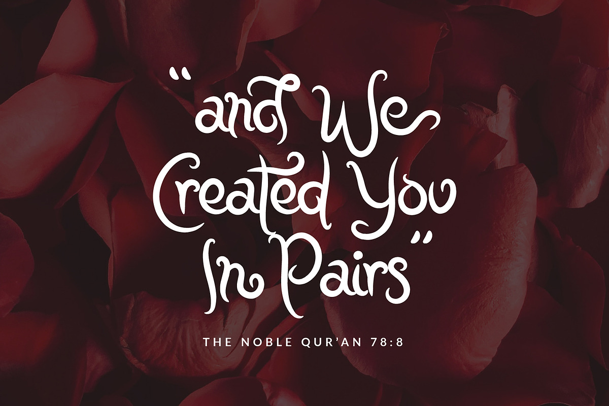 Megilan Curly Handwritten Font, a Font by Dicubit (Photo 5 of 10)