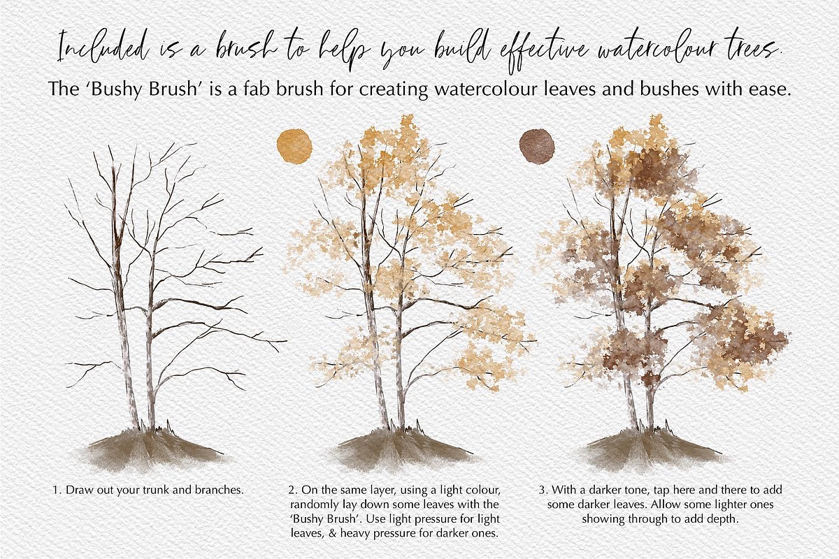 Next Level Watercolour Workshop, a Brush Add-On by SketchWerx (Photo 12 of 21)