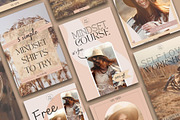 Coaching Canva Pinterest Templates, a Social Media Template by Made by Melody (Thumbnail 8 of 8)