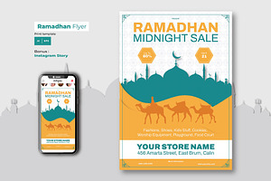 Ramadan Midnight Sale Flyer